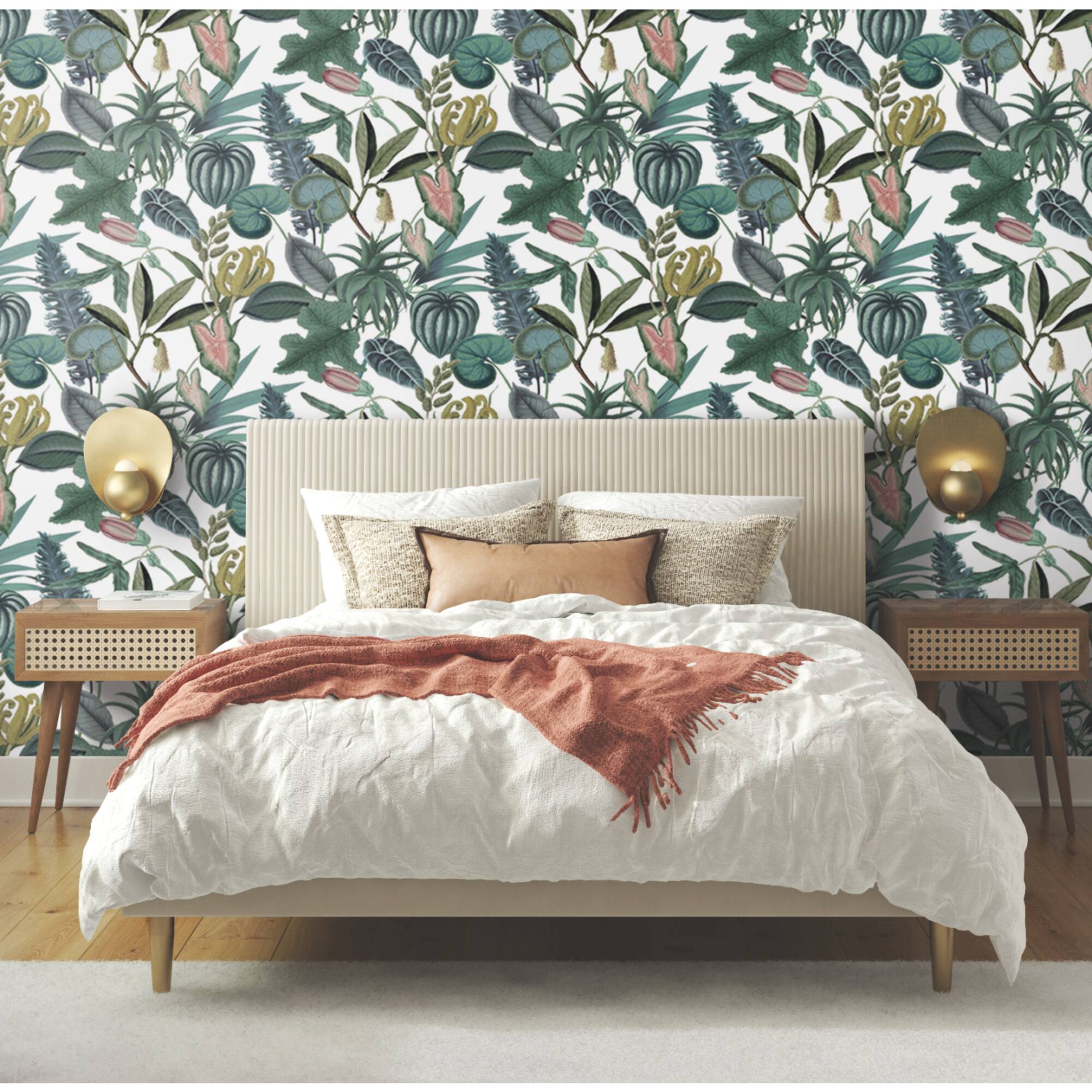 RoomMates Mr. Kate Tropical Peel & Stick Wallpaper